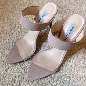 Steve Madden Clear Strap Heel